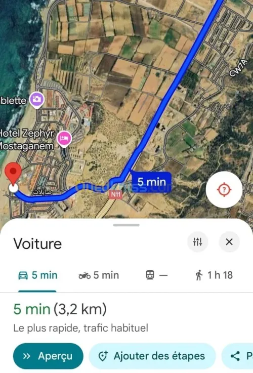 Location vacances Appartement F4 Mostaganem Mostaganem