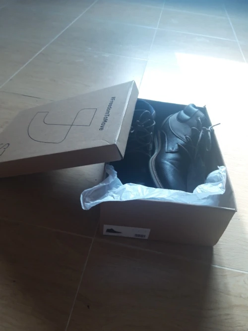 Boots sous emballage