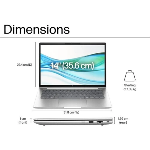 HP ProBook 440 G11 Ultra 5 | 8GB RAM DDR5 | 512GB SSD |Ecran 14" FHD IPS