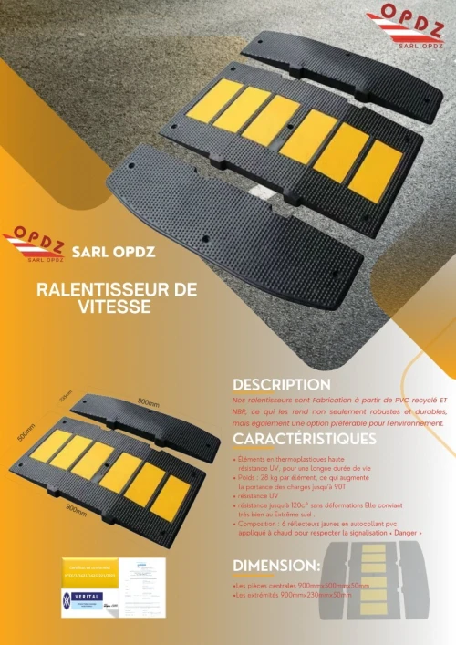 Ralentisseur NB/PVC