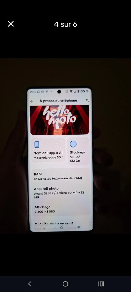Motorola edge 50 fusion Edge 50 fusion 512/16