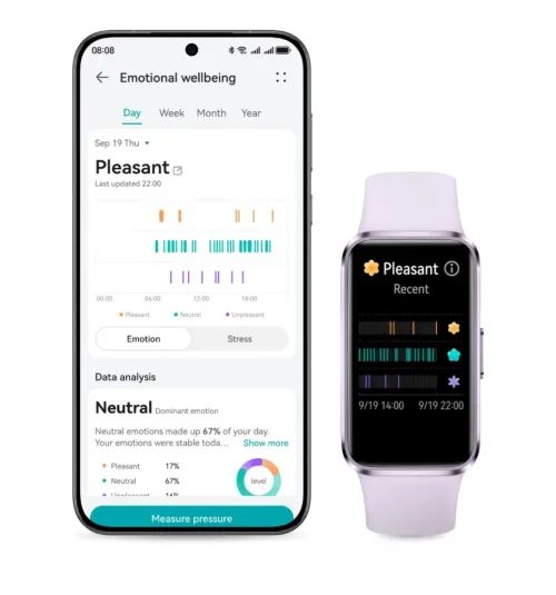 Huawei Band 10 Montre Version globale Compatible Avec IOS et Android