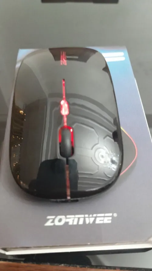 Souris sans fil Rechargeable silencieuse rétro-éclairée  LED ZORNWEE AP100