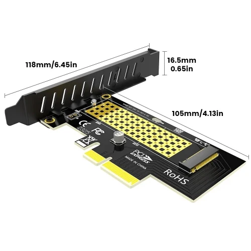 Adaptateur M.2 NV plus PCIe 4.0 3.0 SSD  PCIe 4.0 tage X8 X16 6 000  PCI-E SEN4 SEN3