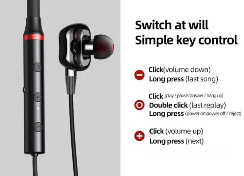 Lenovo  écouteurs sans fil HE05 Pro  Bluetooth 5.0 pour sport Original
