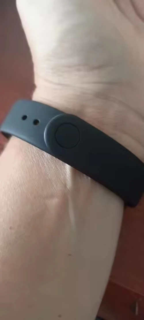 Bracelet en Silicone noir et gris pour Xiaomi Mi Band 3 4 5 6 7 et Bracelet scratch en noir