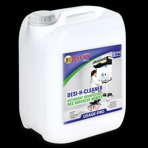 DESI-H-CLEANER / DETERGENT DESINFECTANT DES SURFACES HOTTES