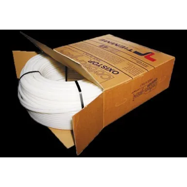  Tube en polyéthylène haute densité réticulé avec barrière oxygène (EVOH). Couleur blanche