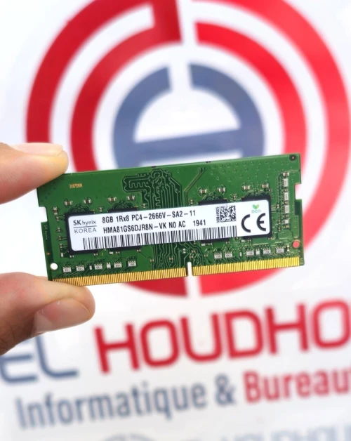 RAM DDR4 8GB pour PC Portable