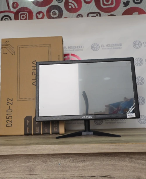 ECRAN ALPHA LED 22" HDMI VGA / D2510-22