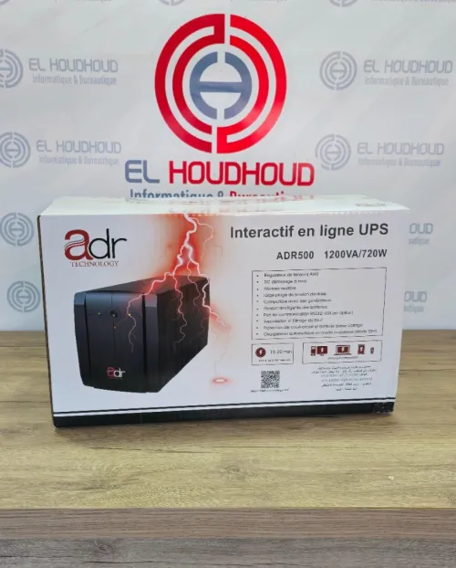 ONDULEUR ADR500 1200VA / 720W (02 SORTIE PPRISE)