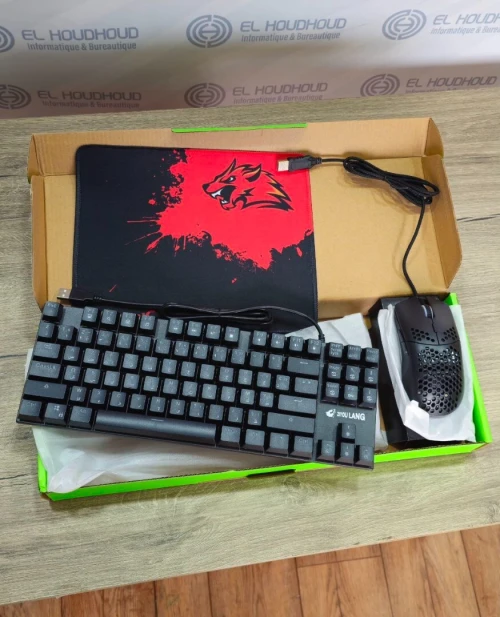 COMBO GAMER Zyoulang T2  Clavier + Souris Mécanique