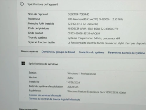 DELL PRECISION 5570  I9-12900H 32GB 1TB GB SSD RTX A2000 8GB