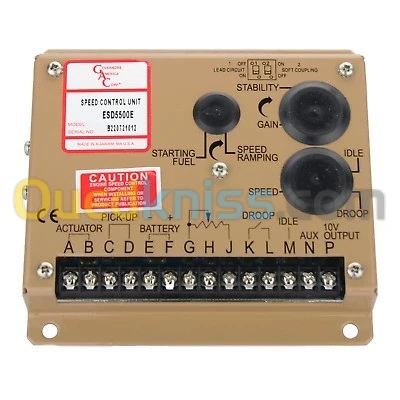 REGULATEUR DE VITESSE GOVERNORS