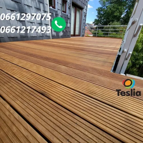 Plancher en bois pour extérieur