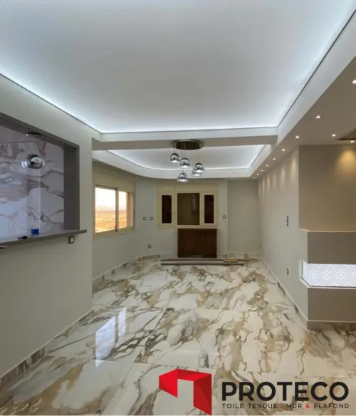 PLAFOND TENDU - TOILE TENDUE - PROTECO - بروتيكو