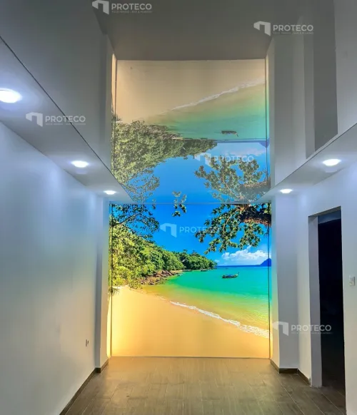 Plafond Tendu ALGERIE - Toile Tendue ALGERIE - PROTECO - PROTECO أسقف ممتدة