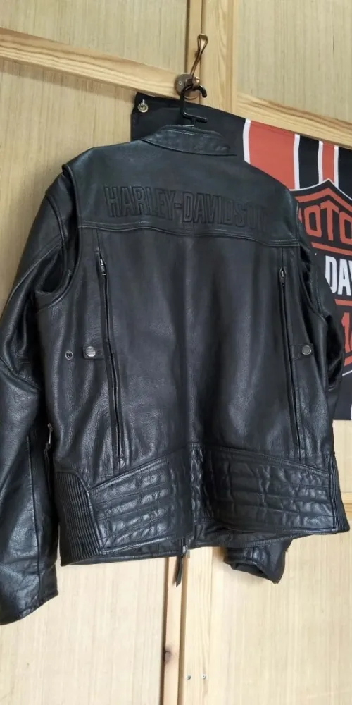 Veste cuir Harley Davidson