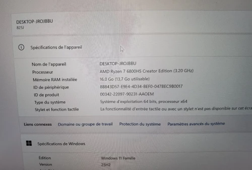 LENOVO IDEAPAD 5 PRO 14 RYZEN 7 6800HS 16GB DDR5 6400MHZ 1000GB SSD 14P 2K