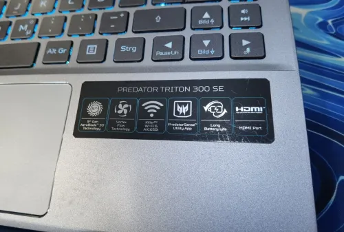 ACER PREDATOR TRITON 300SE CORE I7 11EME RTX 3060 6GB 16GB 1000GB SSD 14P 144HZ