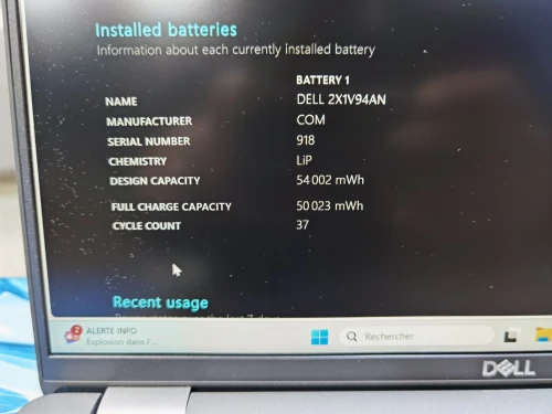 DELL LATITUDE 5450 CORE ULTRA 5 135U 32GB DDR5 256SSD