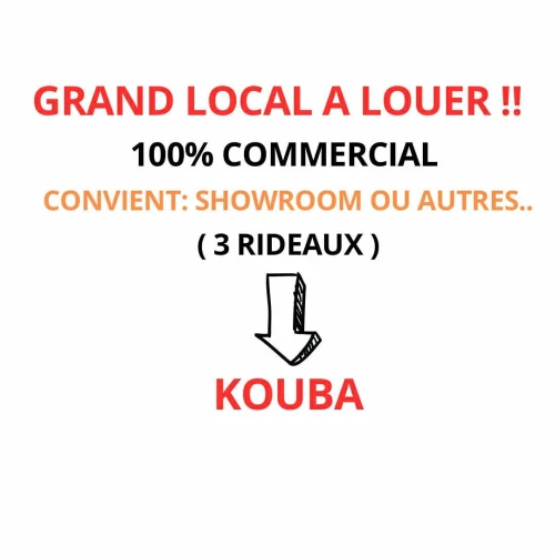Location Local Alger Kouba