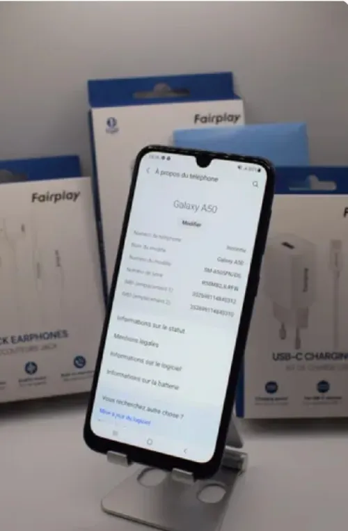 SAMSUNG GALAXY DOUBLE CARTE SIM 128 G D ORIGINE D EUROPE GARANTIE 3 MOIS Samsung galaxy A50