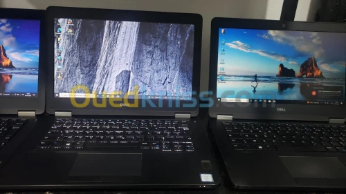 (03) LAPTOPS DELL I5 6 EME GÉNÉRATION 12.5 POUCES D ORIGINE D EUROPE 