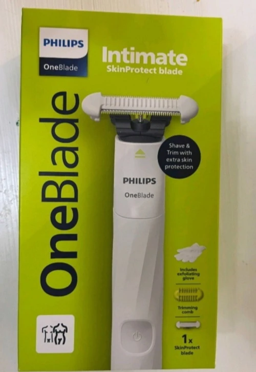 Tondeuse intimate Phillips Oneblade pour parties intimes, maillot, aisselle (femmes et hommes)