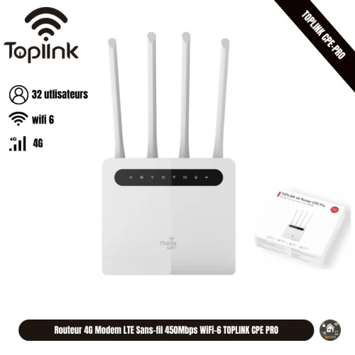 Toplink 4G Router CPE HW593 Pro