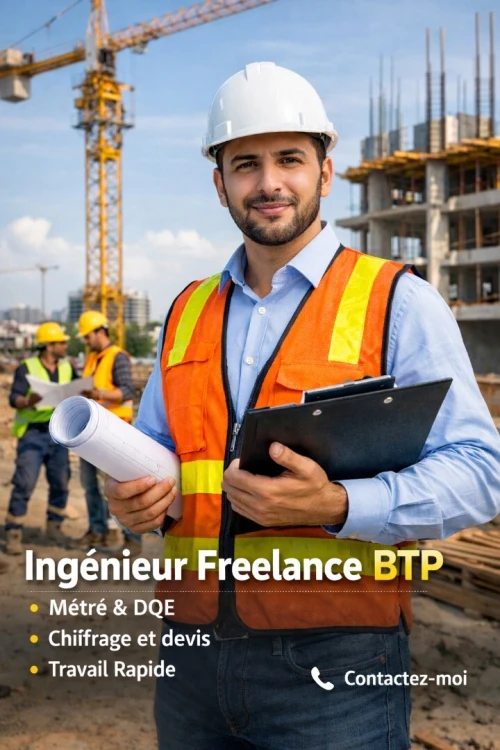 Ingénieur en Génie civil (Freelance)