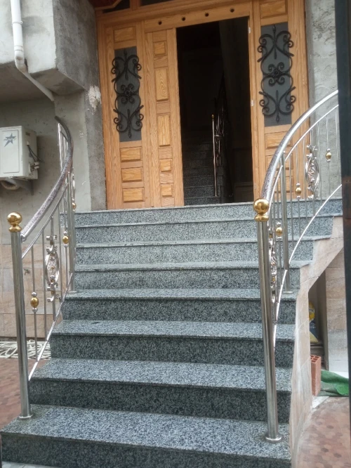 garde corps et rampe escalier inox