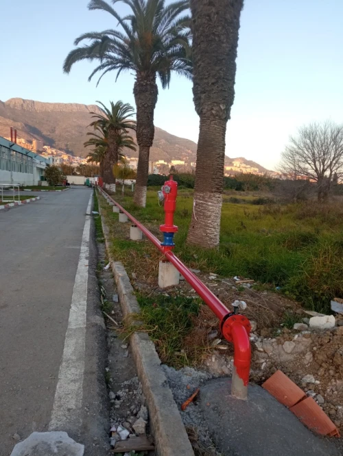 Installation réseaux anti incendie