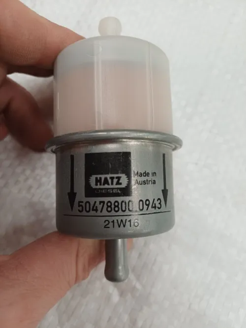 Lot N 2 de filtres à gasoil et à huile originaux pour bétonnières ALTRAD RB 750H moteur HATZ  