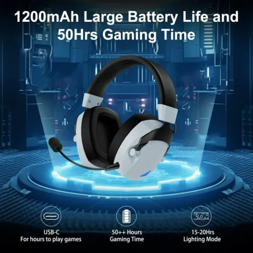 ACINACI CASQUE GAMING SANS FIL