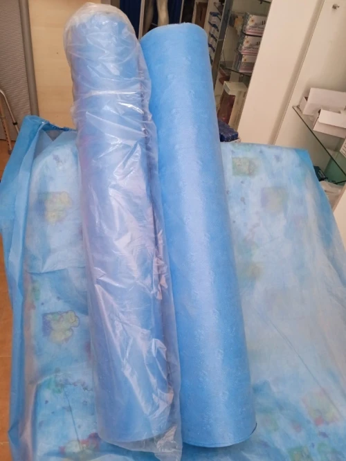 Papier relax bleu non tissé
