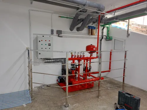 Installation réseau anti incendie