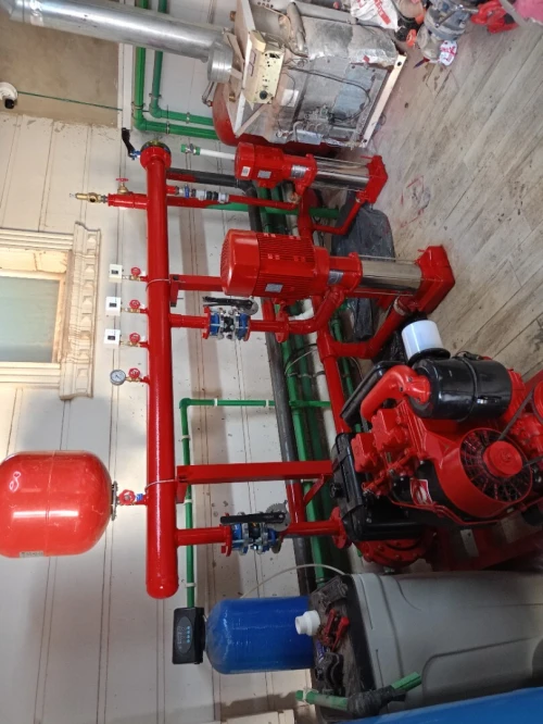 Installation réseau anti incendie