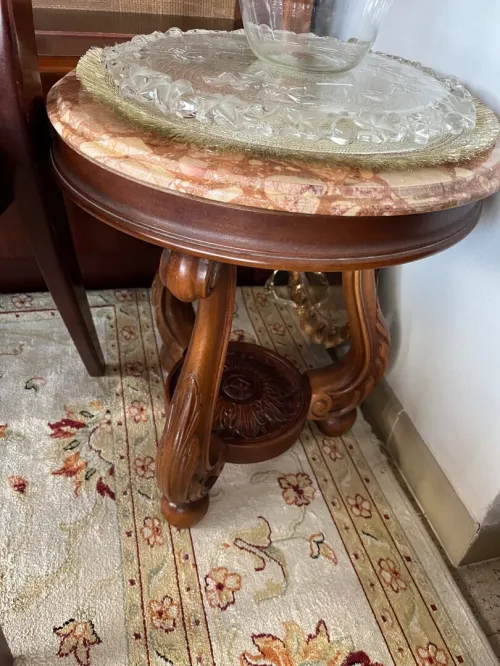 Table basse avec table gigogne