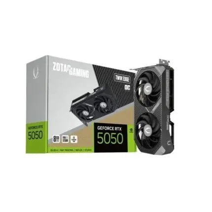 Carte Graphique ZOTAC GAMING GeForce RTX 5050 8GB Twin Edge black 182bit ddr6