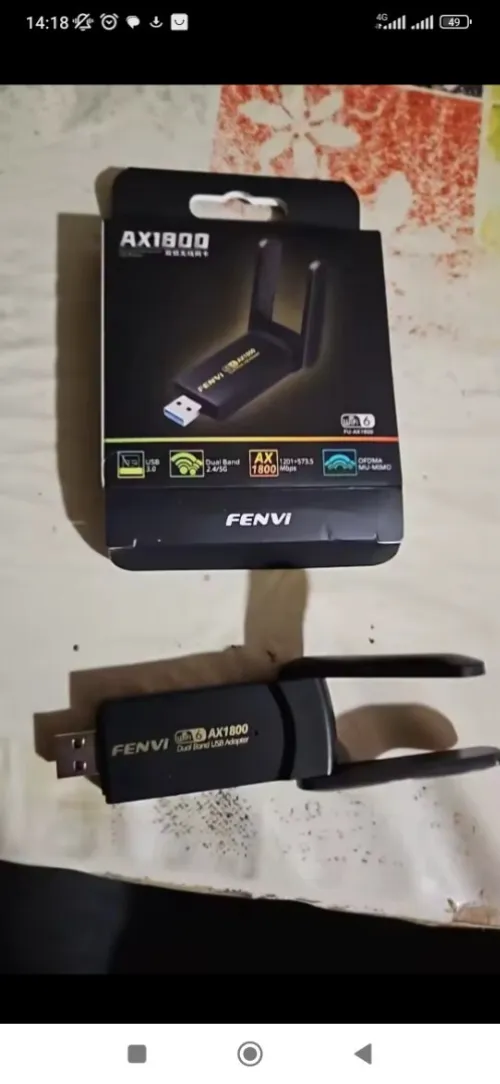 Adaptateur wifi 6 fenvi 1800 قوي جدا في الاشارة