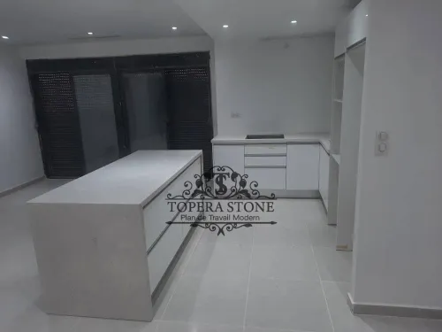 Plan travail en quartz et granite