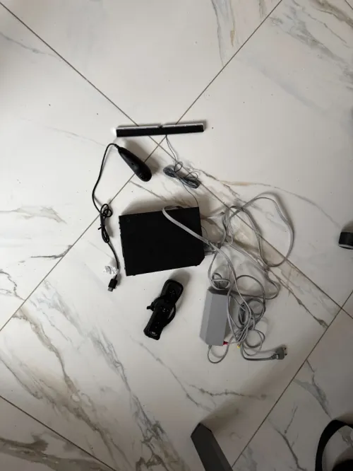 Wii Nintendo avec accessoires non flashe -