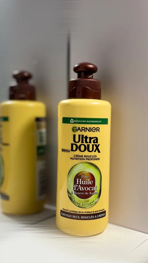 Crème cheveux bouclés Garnier ultra doux