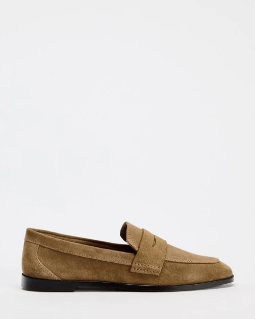 Liquidation stock important de mocassins femme Zara