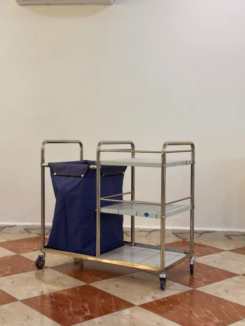 Chariot à linge en inox CLT