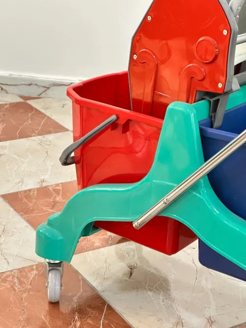 Chariot de nettoyage industriel double bac CKS3426