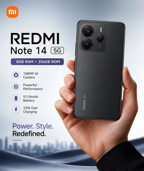 Xiaomi Redmi Note 14 - 8 ram - 128 GB stockage redmi note 14