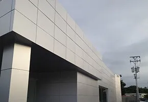 Mur rideau Alucobond EURL les fourmis