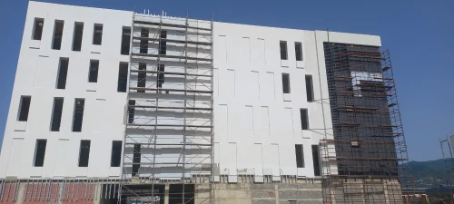 Revêtement des façades en AQUAPANEL 